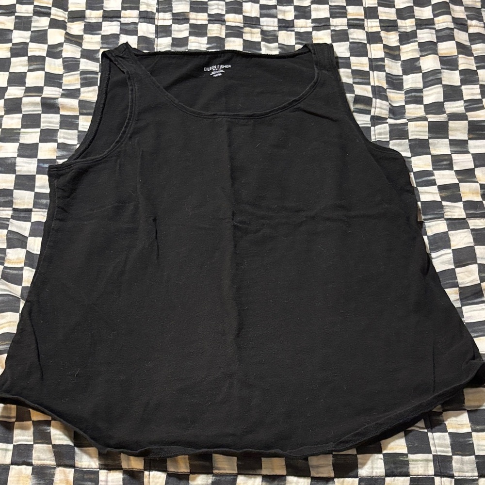 Eileen Fisher Black Tank Top